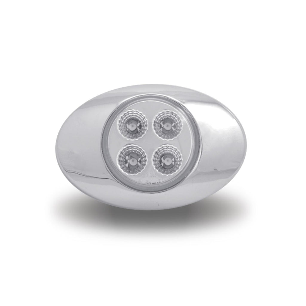 M3 Style Marker 4 LED Light Amber LED - Clear Lens – Green Truck ...