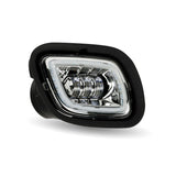 Freightliner Cascadia Chrome LED Fog Light