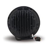 7 Inch Premium Black LED Projector Headlight with White Auxiliary Angel Accent