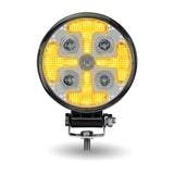 4.5" Spot LED Work Lamp w/Amber Strobe (1800 Lumens)