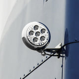 5" Legacy Series Chrome Round Spot Beam LED Work Light With Advanced Heatsink Technology (6 Diodes)