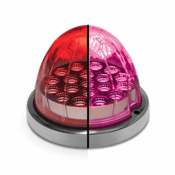Dual Revolution Red Turn Signal & Marker to Pink Auxiliary Watermelon LED