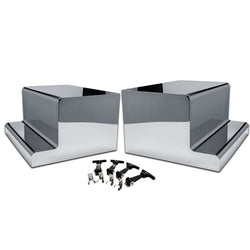 Peterbilt 304 Stainless Steel Battery And Tool Box Cover Set