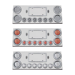 Dual Flatline Rear Center Panel with Dual Flatline LEDs